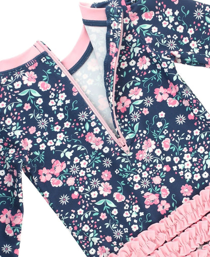 MOONLIT MEADOW LONG SLEEVE RASH GUARD