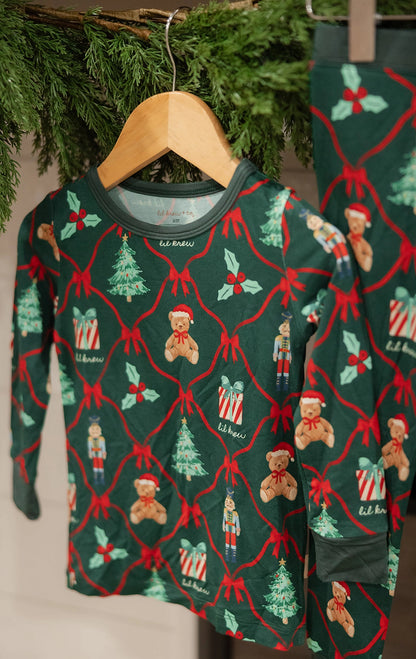BEAR-Y CHRISTMAS TWO PEICE BAMBOO PAJAMAS