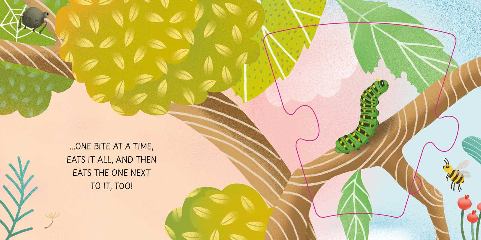 BECOMING A BUTTERFLY - GROW-A-PUZZLE BOOK