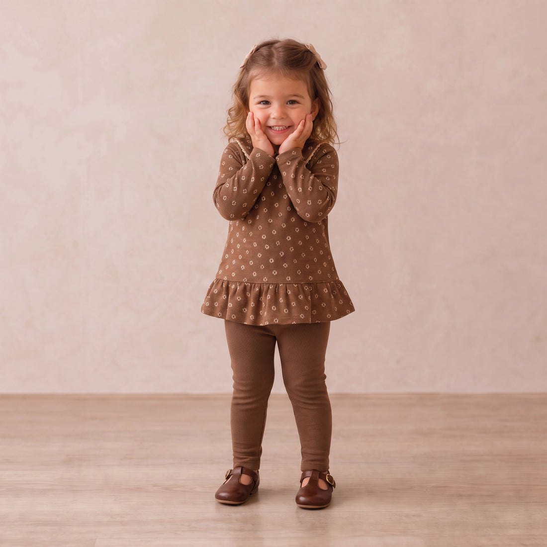 BROWN ORGANIC LEGGING