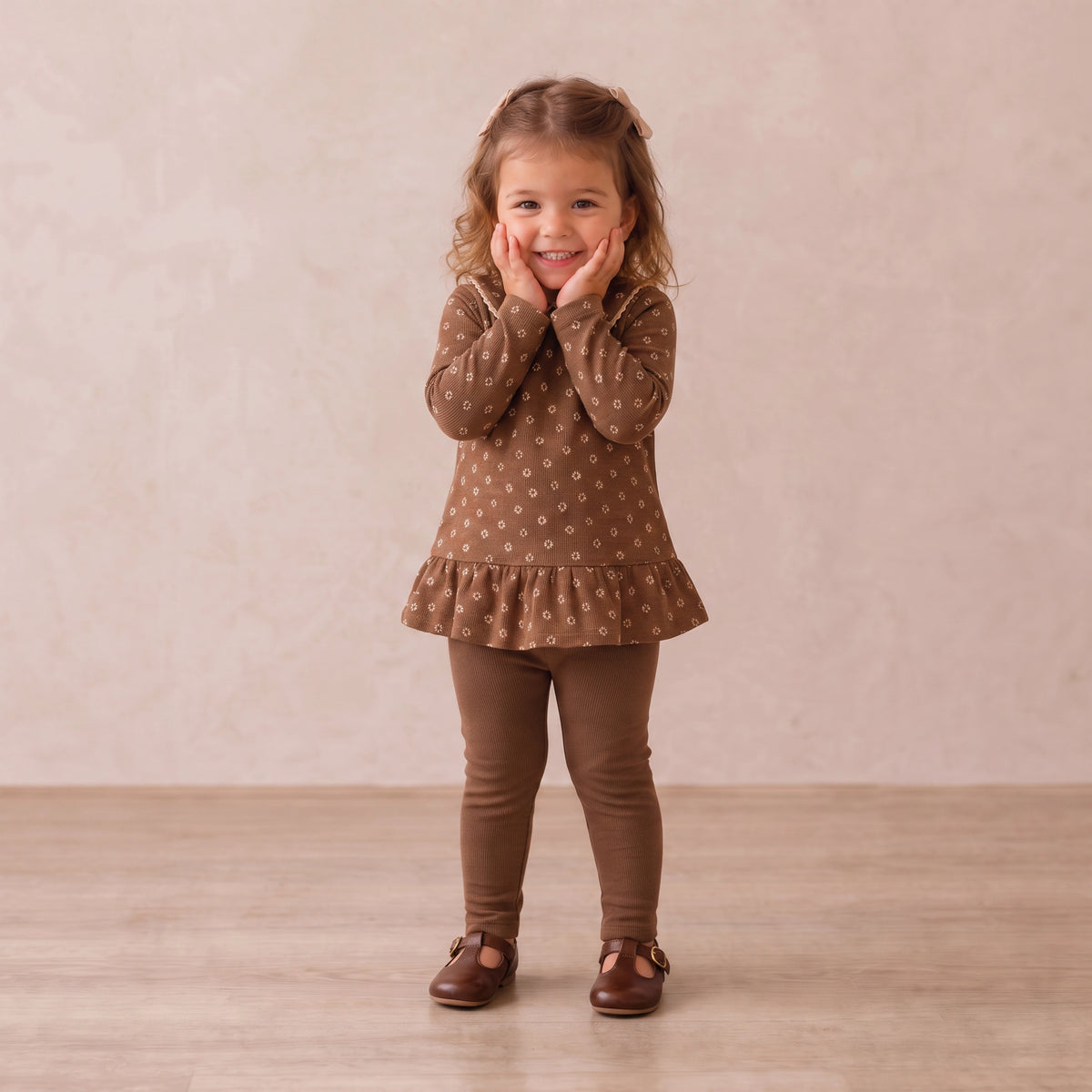 BROWN ORGANIC LEGGING