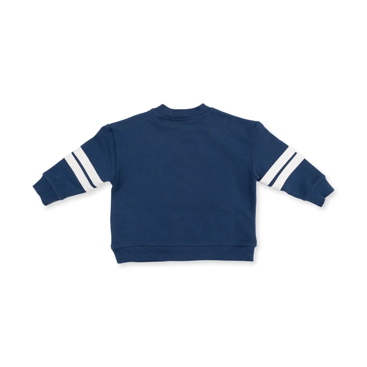DROP SLEEVE VARSITY SWEATSHIRT - FOOTBALL HELMET