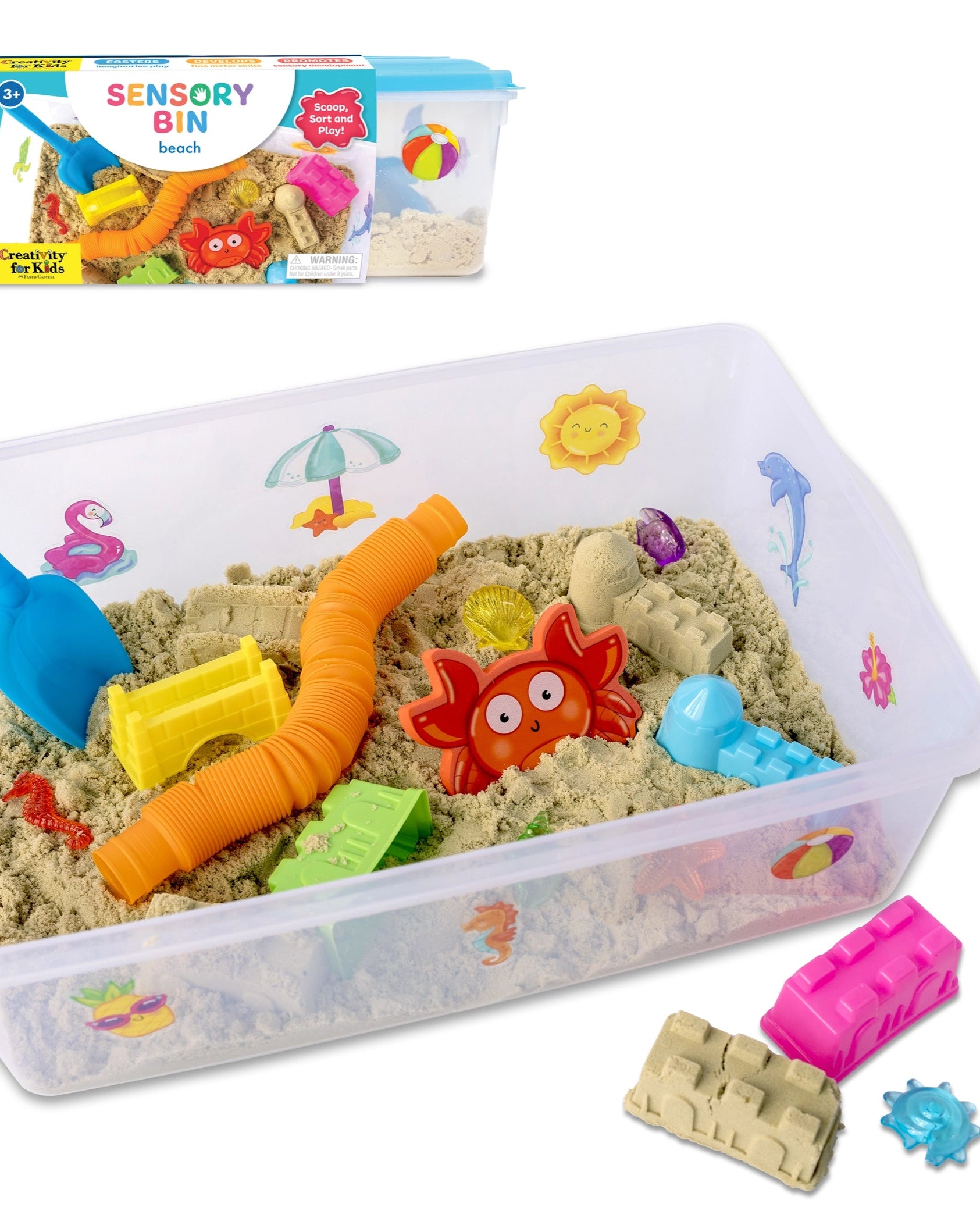 SENSORY ACTIVITY BIN - BEACH