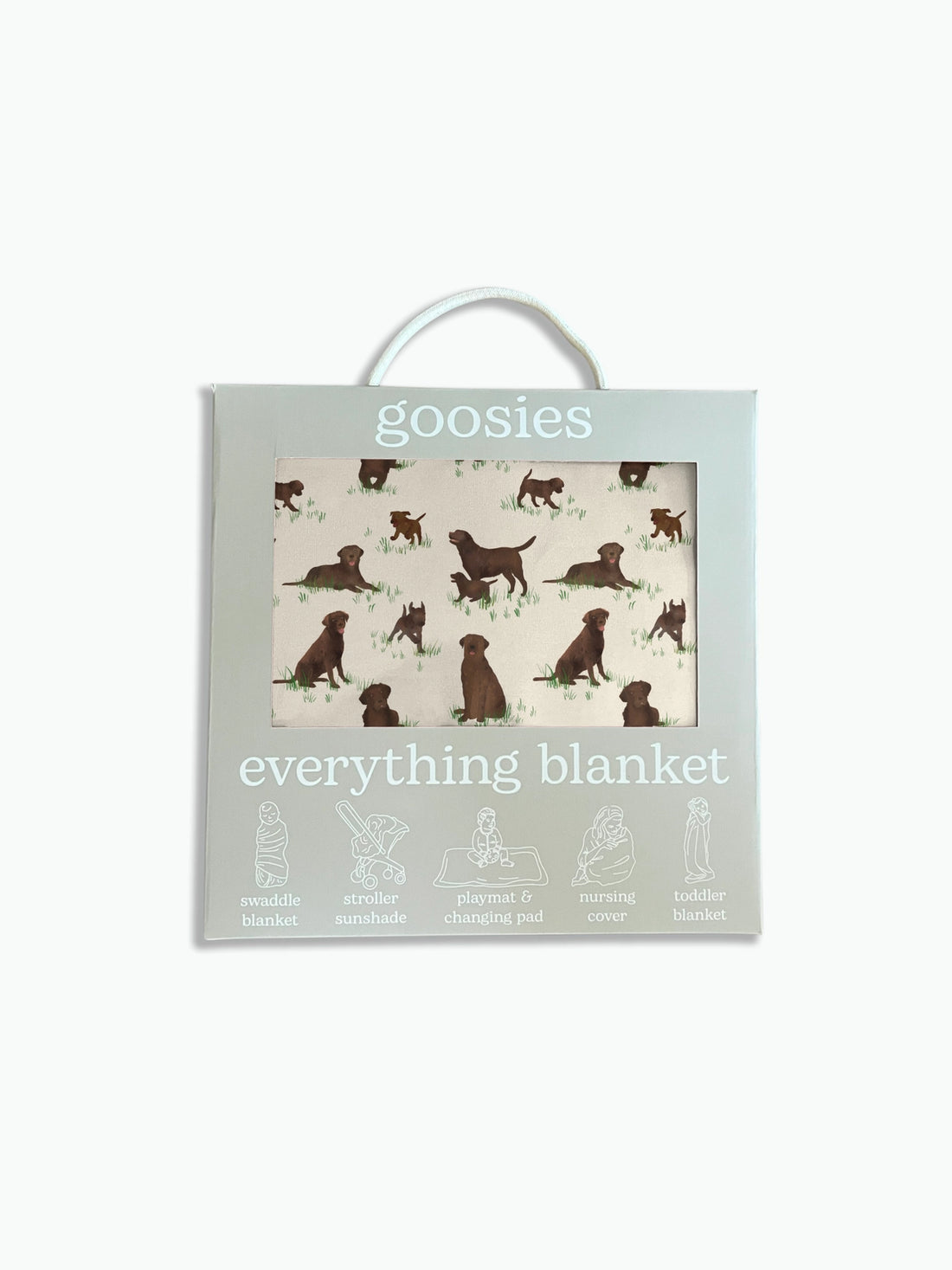 CHOCOLATE LAB EVERYTHING BLANKET