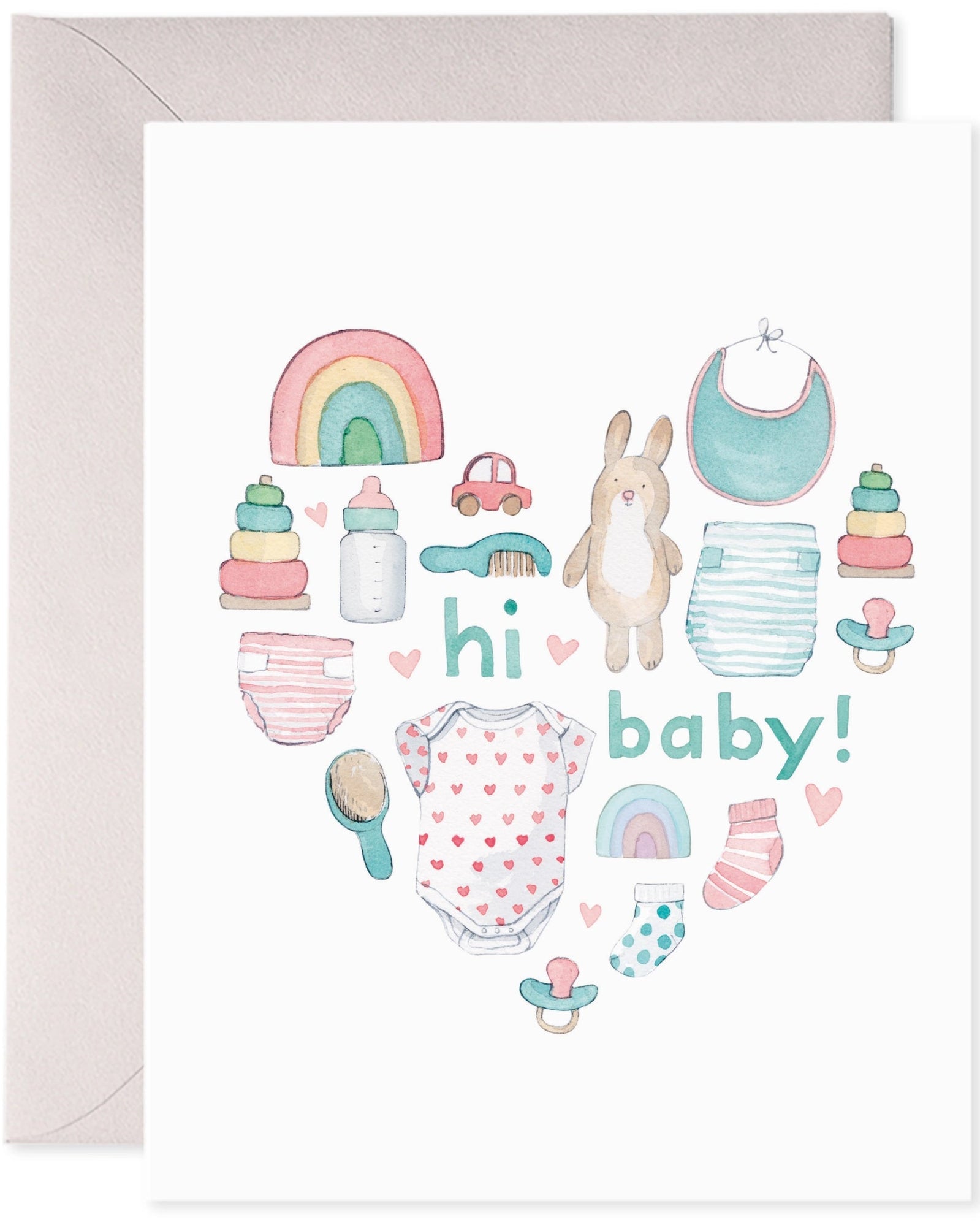 BABY HEART - CARD