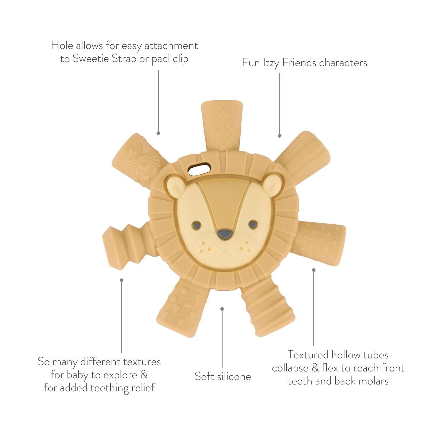 RITZY TEETHER - LION