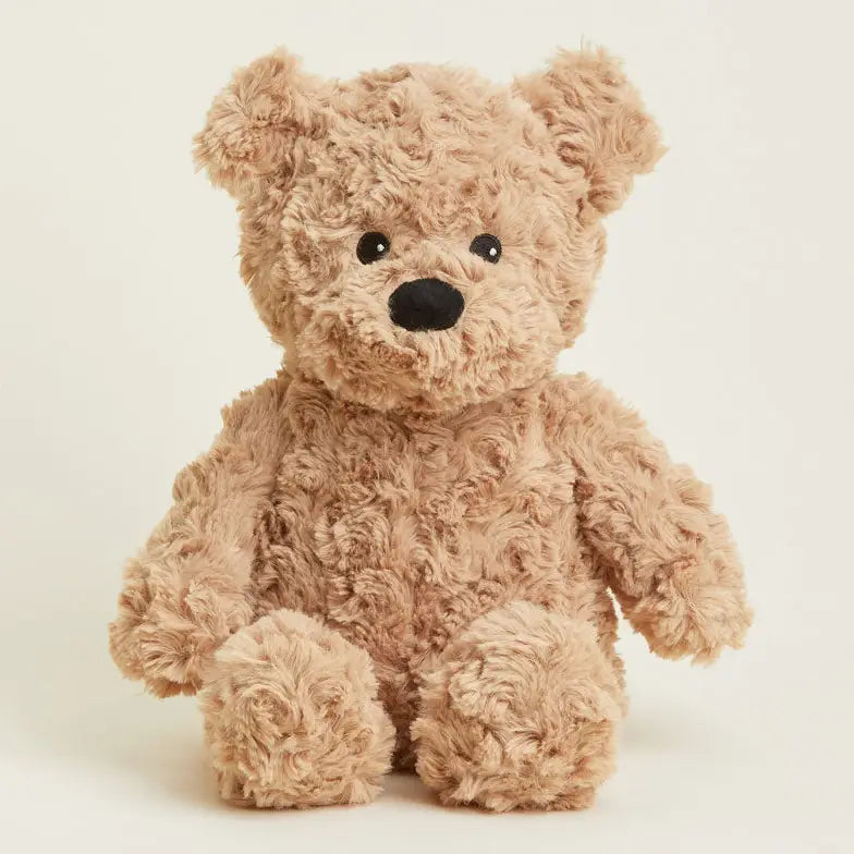 BROWN CURLY BEAR WARMIE