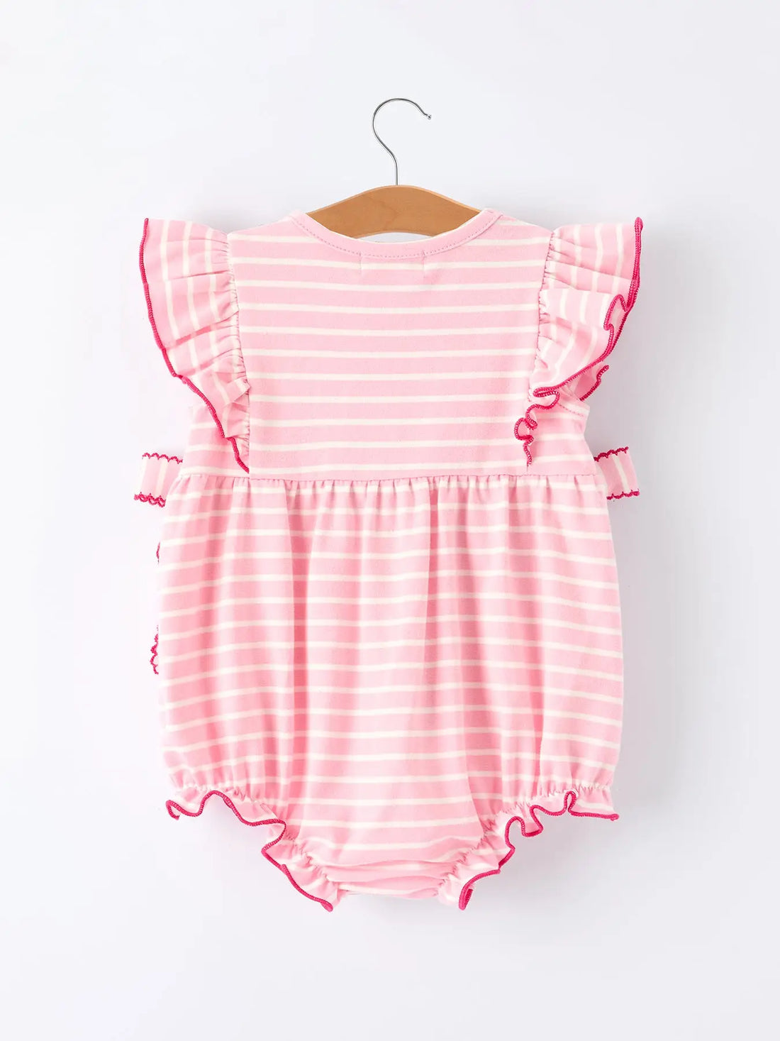 STRAWBERRY STRIPE ROMPER