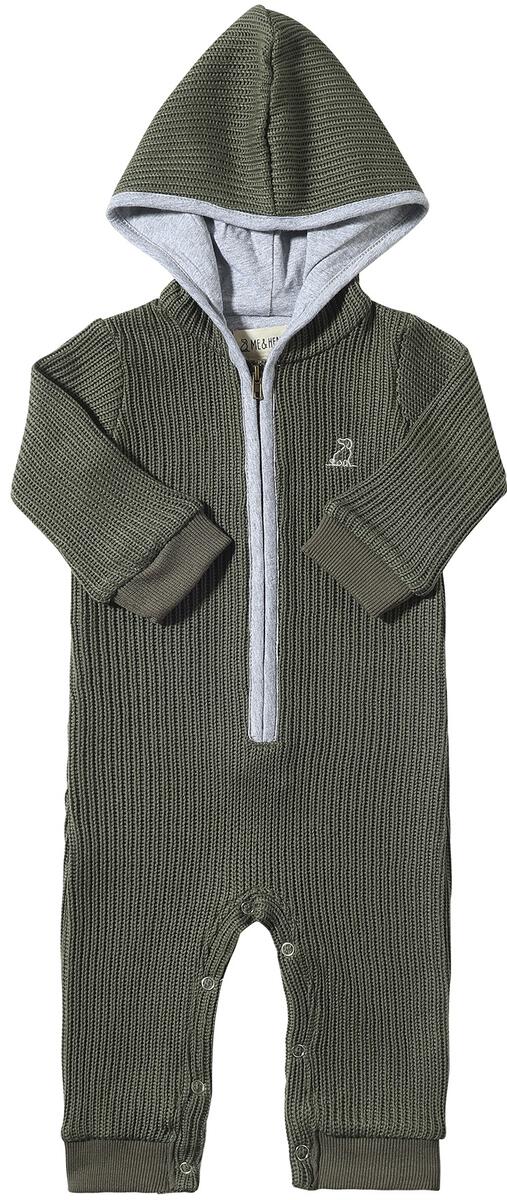 BLAINE HOODED KNIT ROMPER