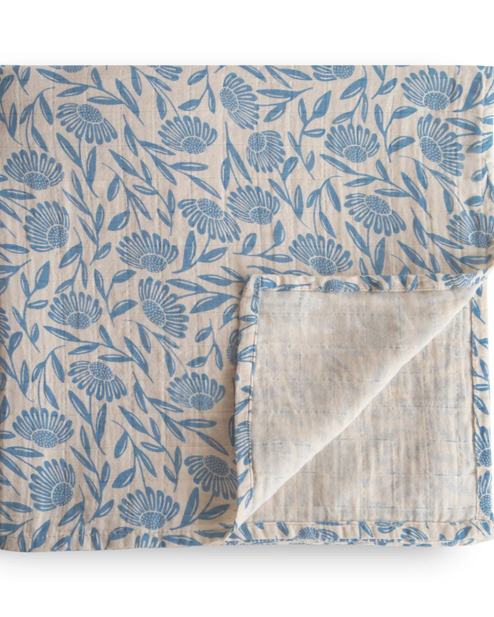 ORGANIC COTTON MUSLIN SWADDLE BLANKET - PRINT