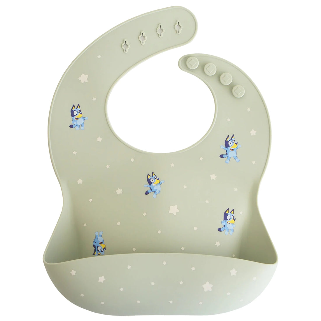 BLUEY X MUSHIE SILICONE BABY BIB