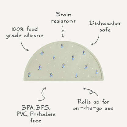 BLUEY X MUSHIE SILICONE PLACEMAT