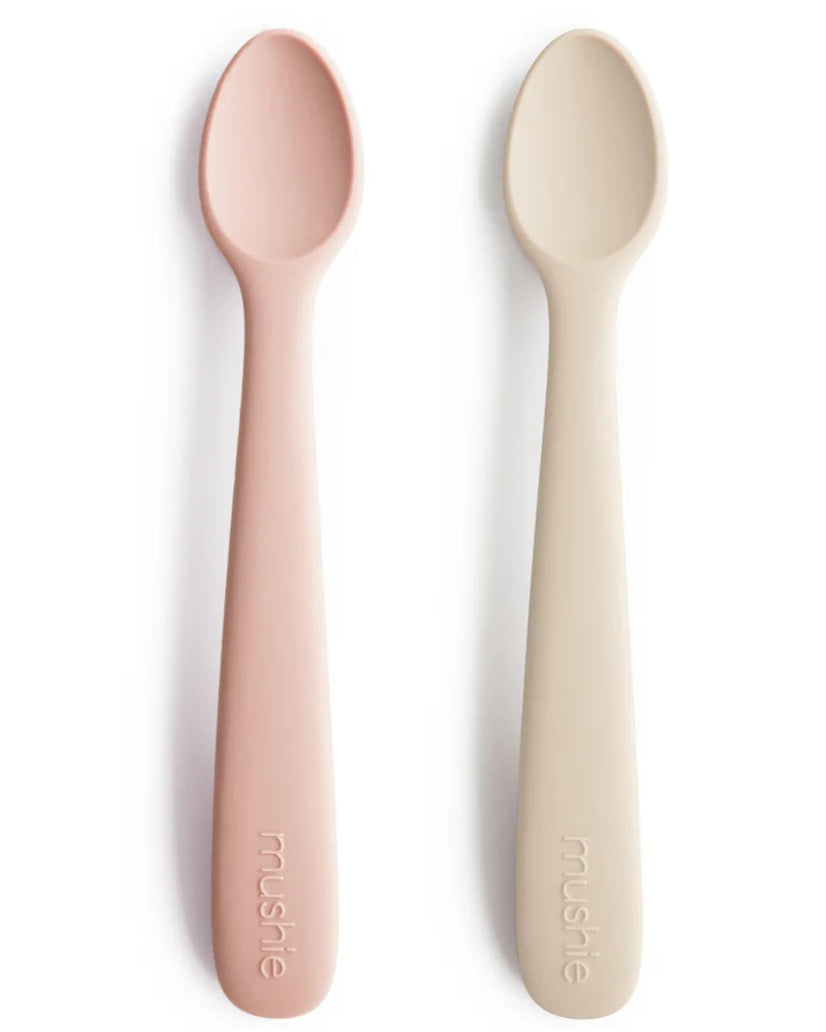 SILICONE FEEDING SPOONS 2-PACK