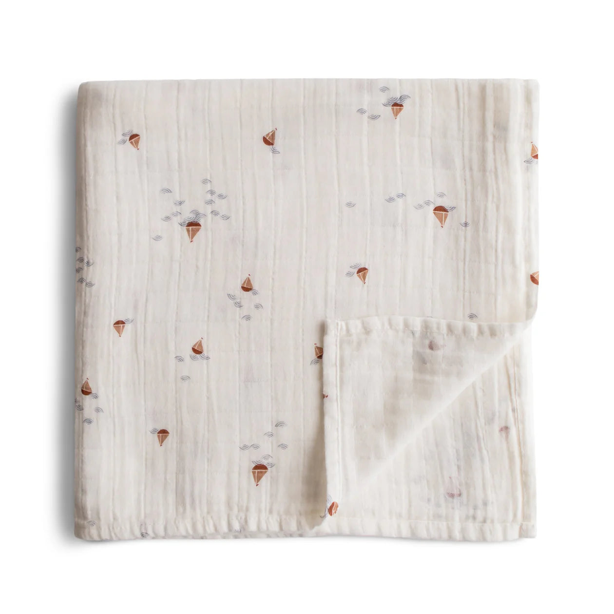 ORGANIC COTTON MUSLIN SWADDLE BLANKET - PRINT