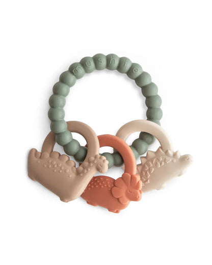 DINO TEETHING RING