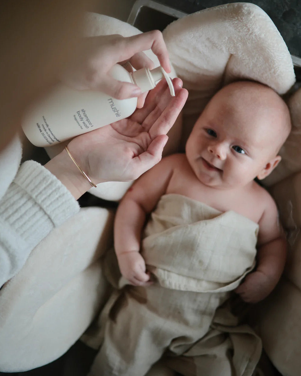 FRAGRANCE FREE BABY SHAMPOO + BODY WASH