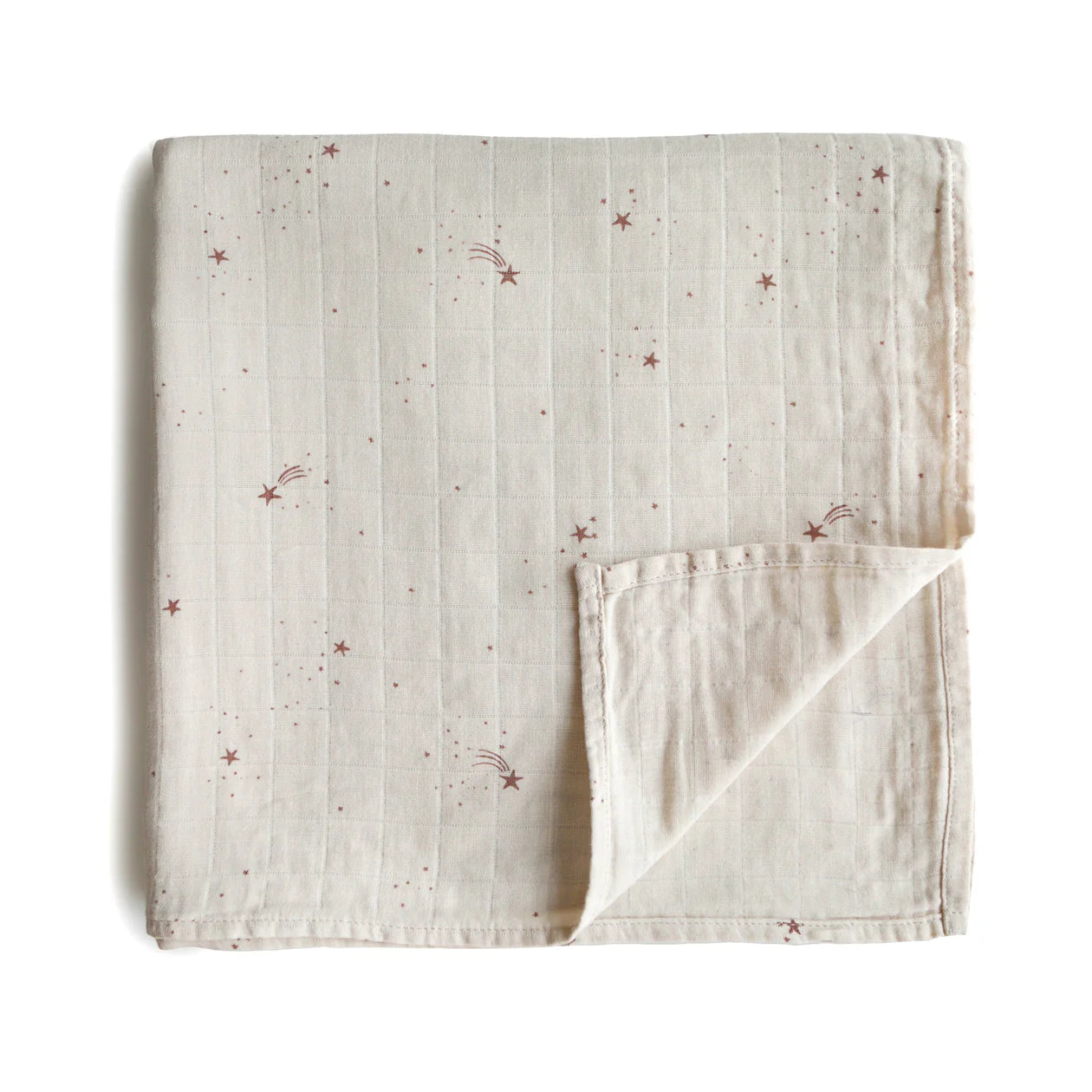 ORGANIC COTTON MUSLIN SWADDLE BLANKET - PRINT