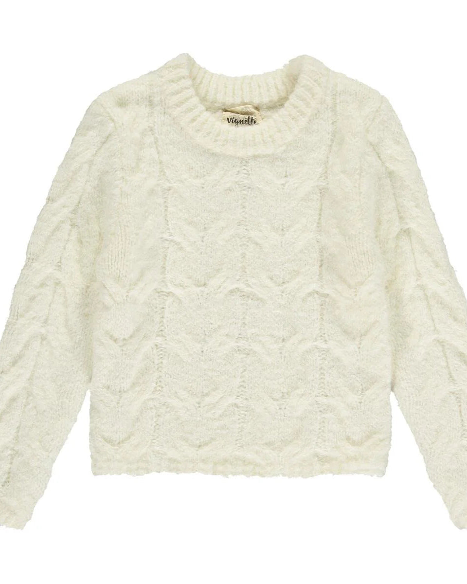 GRACIE SWEATER - CREAM