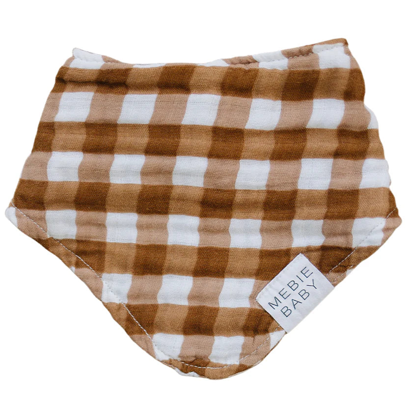 GINGHAM MUSLIN BIB
