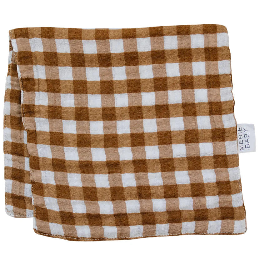 GINGHAM MUSLIN BURP CLOTH