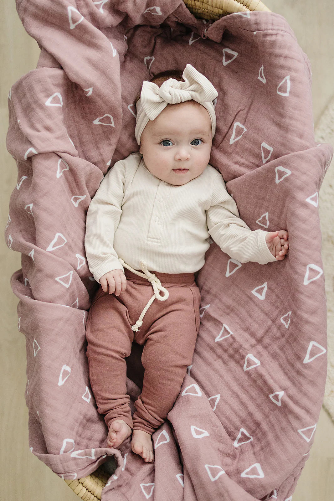 VANILLA ORGANIC LONG SLEEVE BODYSUIT