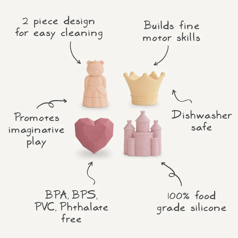 PRINCESS MOLD FREE - BATH PLAY SET