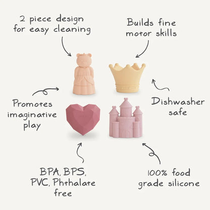 PRINCESS MOLD FREE - BATH PLAY SET