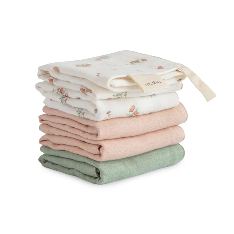 MUSLINN WASHCLOTH 5-PACK