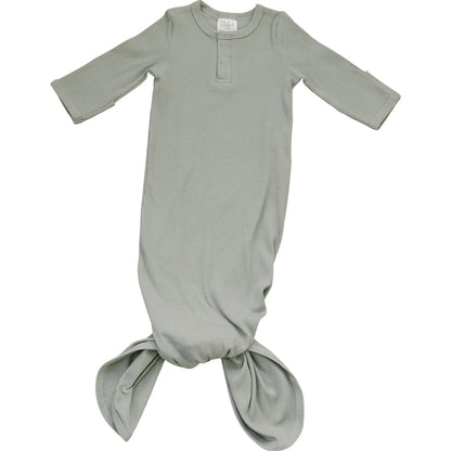 SAGE ORGANIC COTTON KNOT GOWN