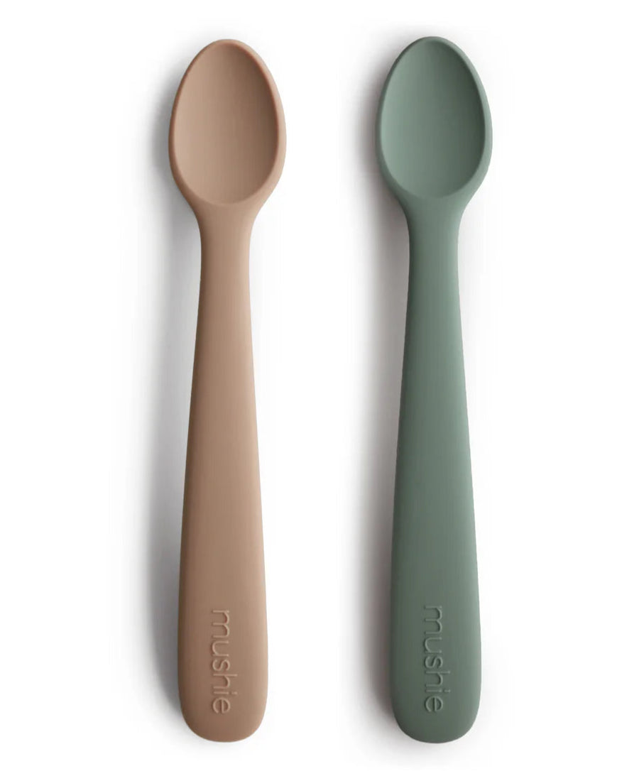 SILICONE FEEDING SPOONS 2-PACK