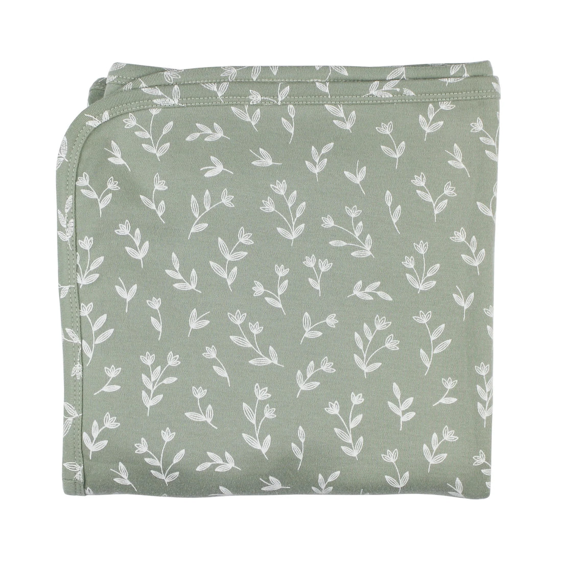 SEAFOAM BLOOM ORGANIC COTTON BLANKET