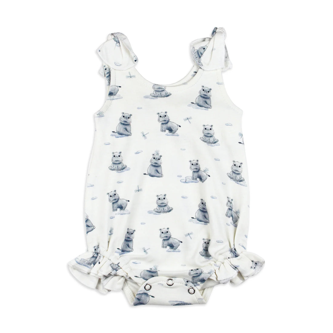 BABY HIPPO BOWTIE BUBBLE