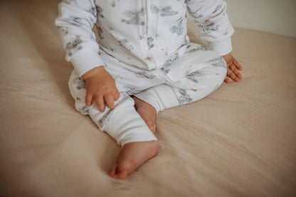 BABY ELEPHANT FOOTLESS ROMPER