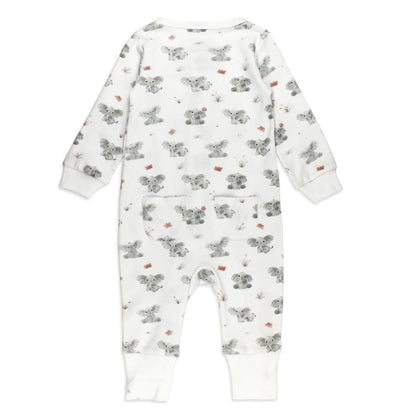 BABY ELEPHANT FOOTLESS ROMPER