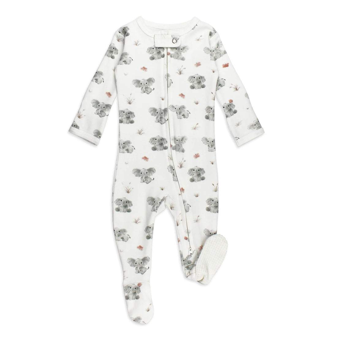 BABY ELEPHANT ONESIE - ORGANIC COTTON