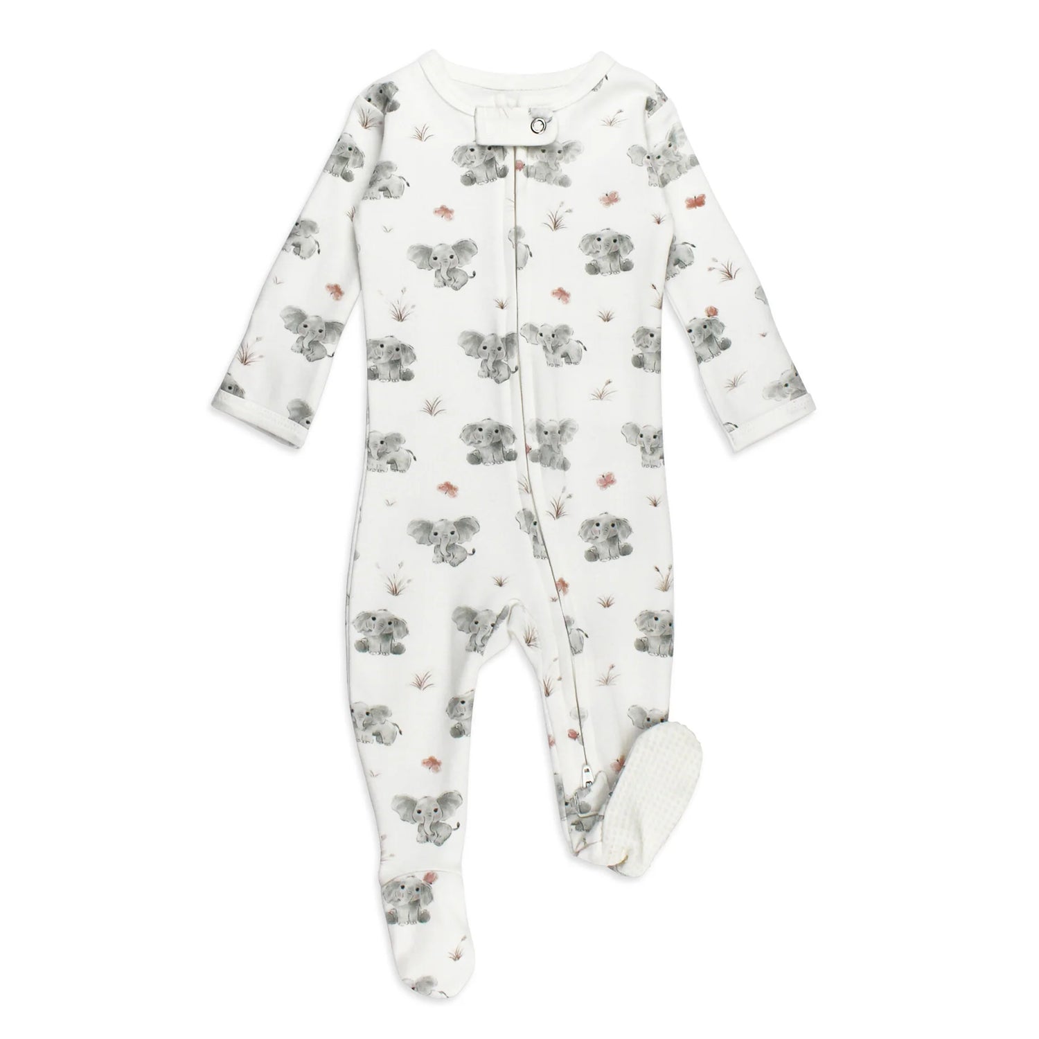 BABY ELEPHANT ONESIE - ORGANIC COTTON