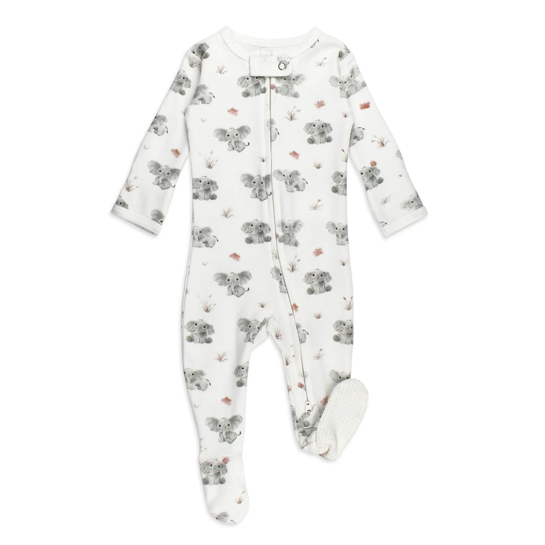BABY ELEPHANT ONESIE - ORGANIC COTTON