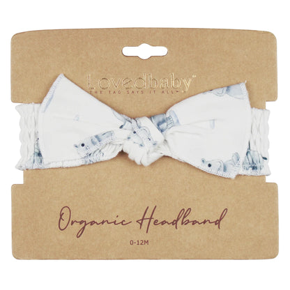 BABY HIPPO ORGANIC COTTON HEADBAND