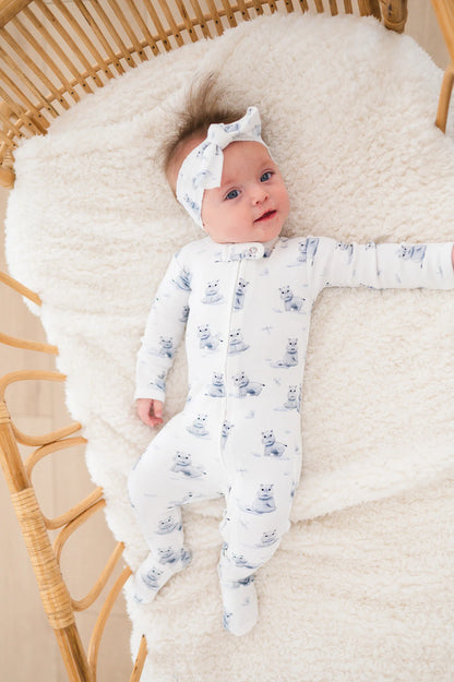 BABY HIPPO ORGANIC COTTON HEADBAND