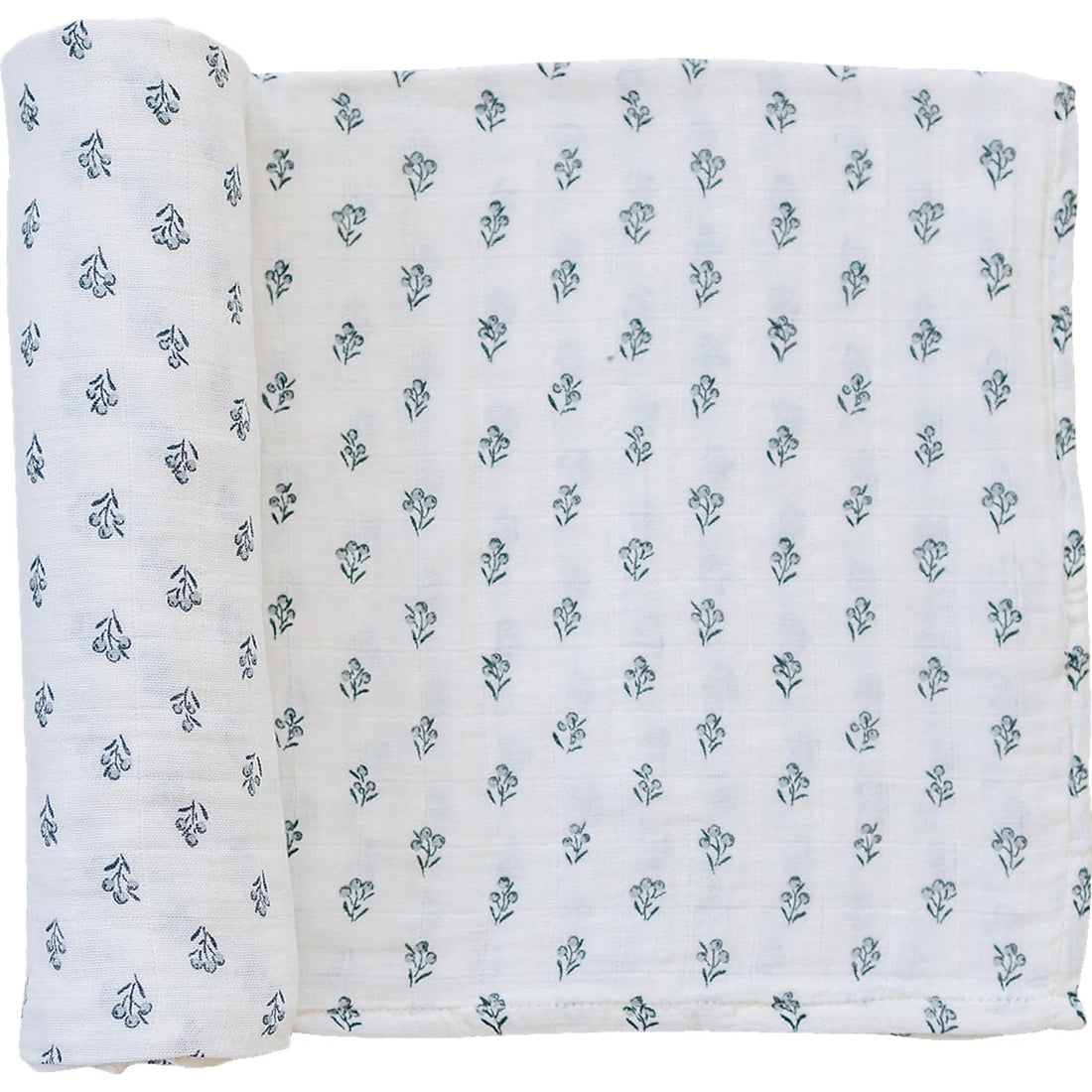 CREAM BERRY MUSLIN SWADDLE BLANKET