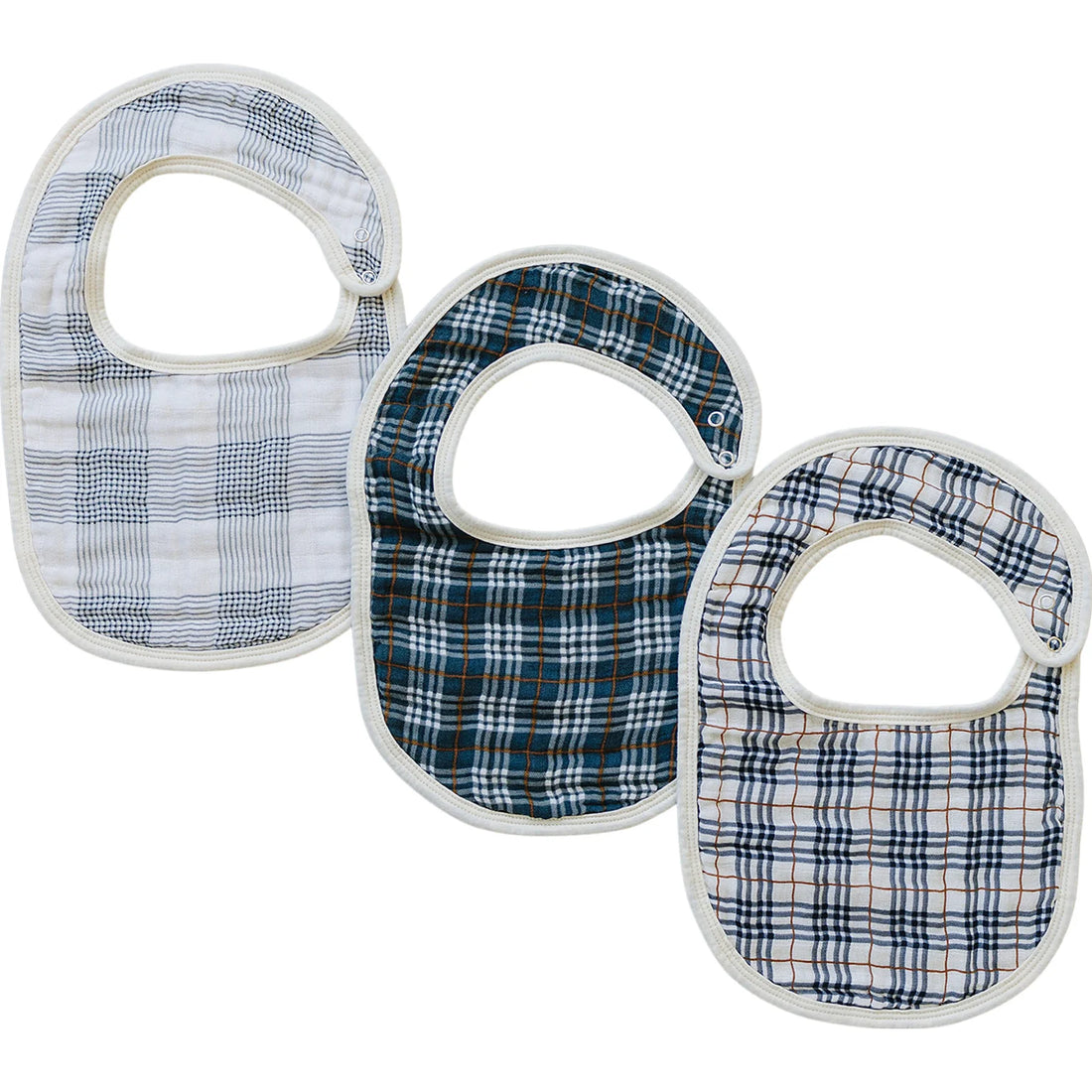 PLAID BIB SET