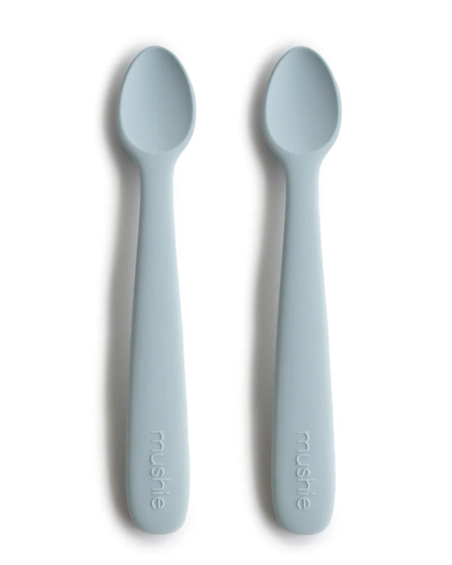 SILICONE FEEDING SPOONS 2-PACK