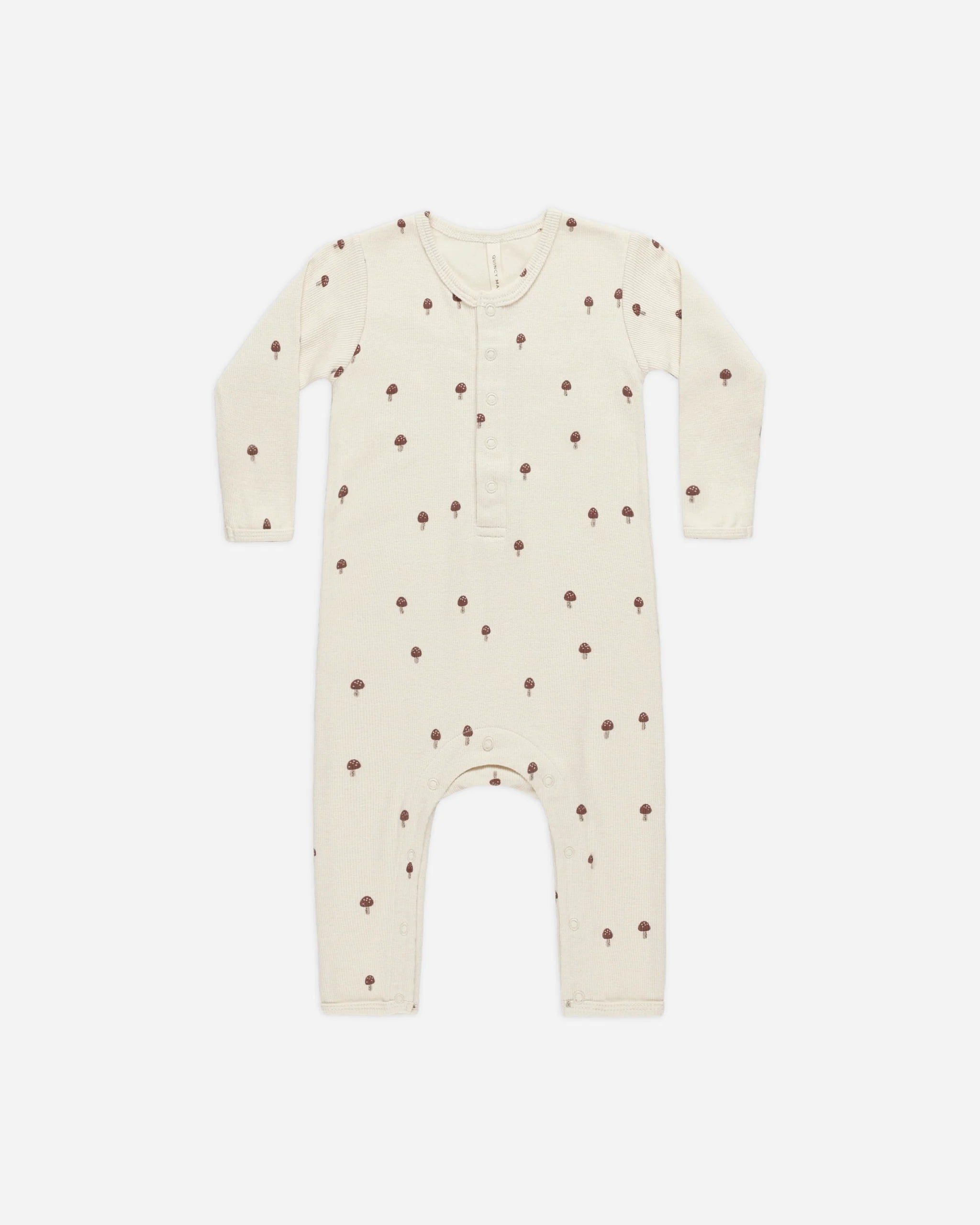 MUSHROOMS RIBBED BABY ONSIE