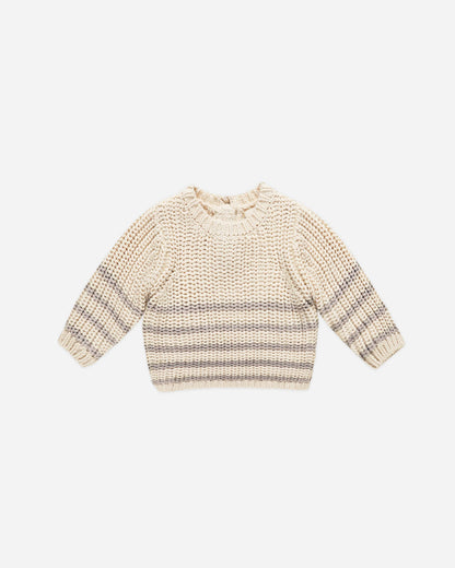 FOG STRIPE SWEATER