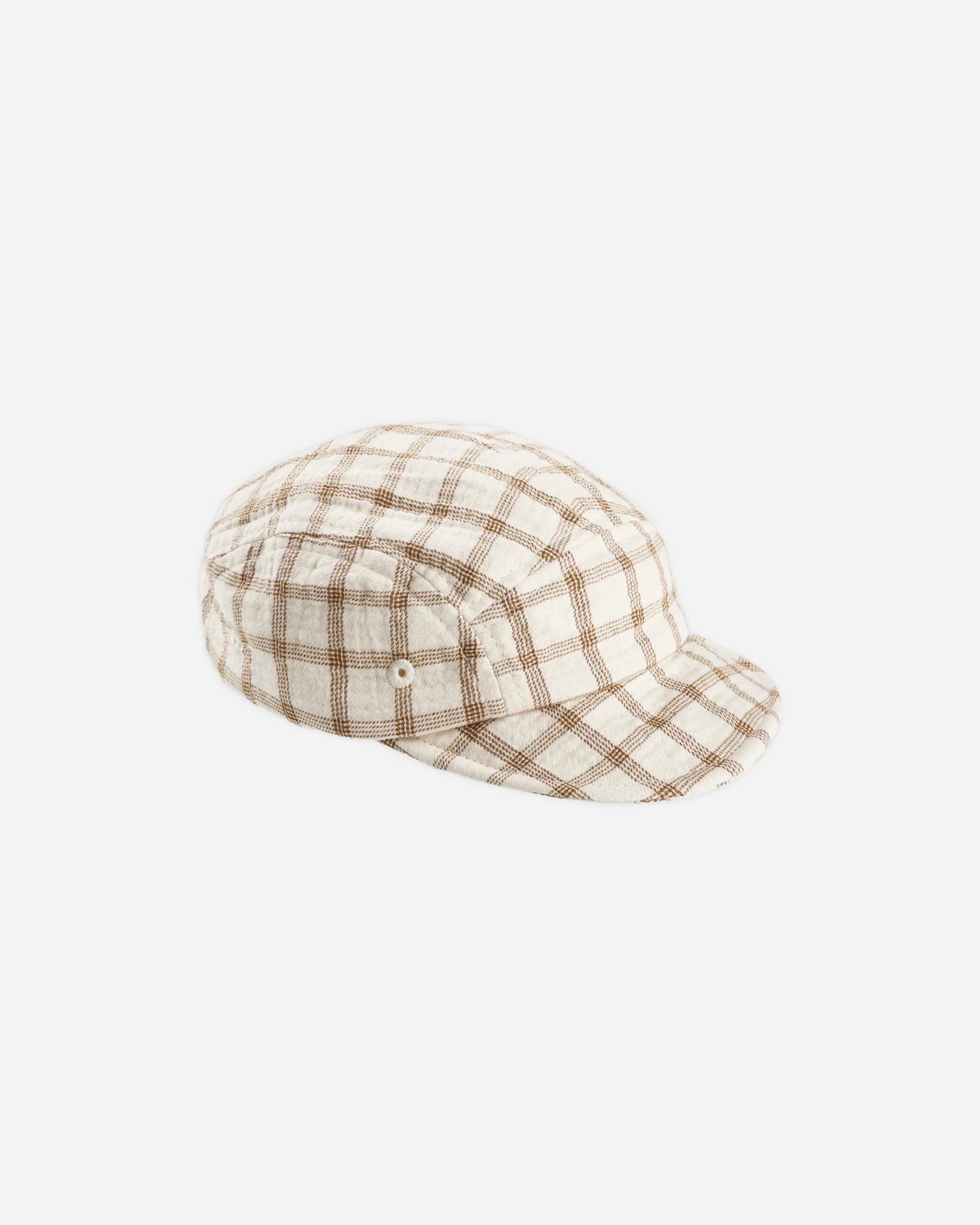 CINNAMON CHECK BABY CAP