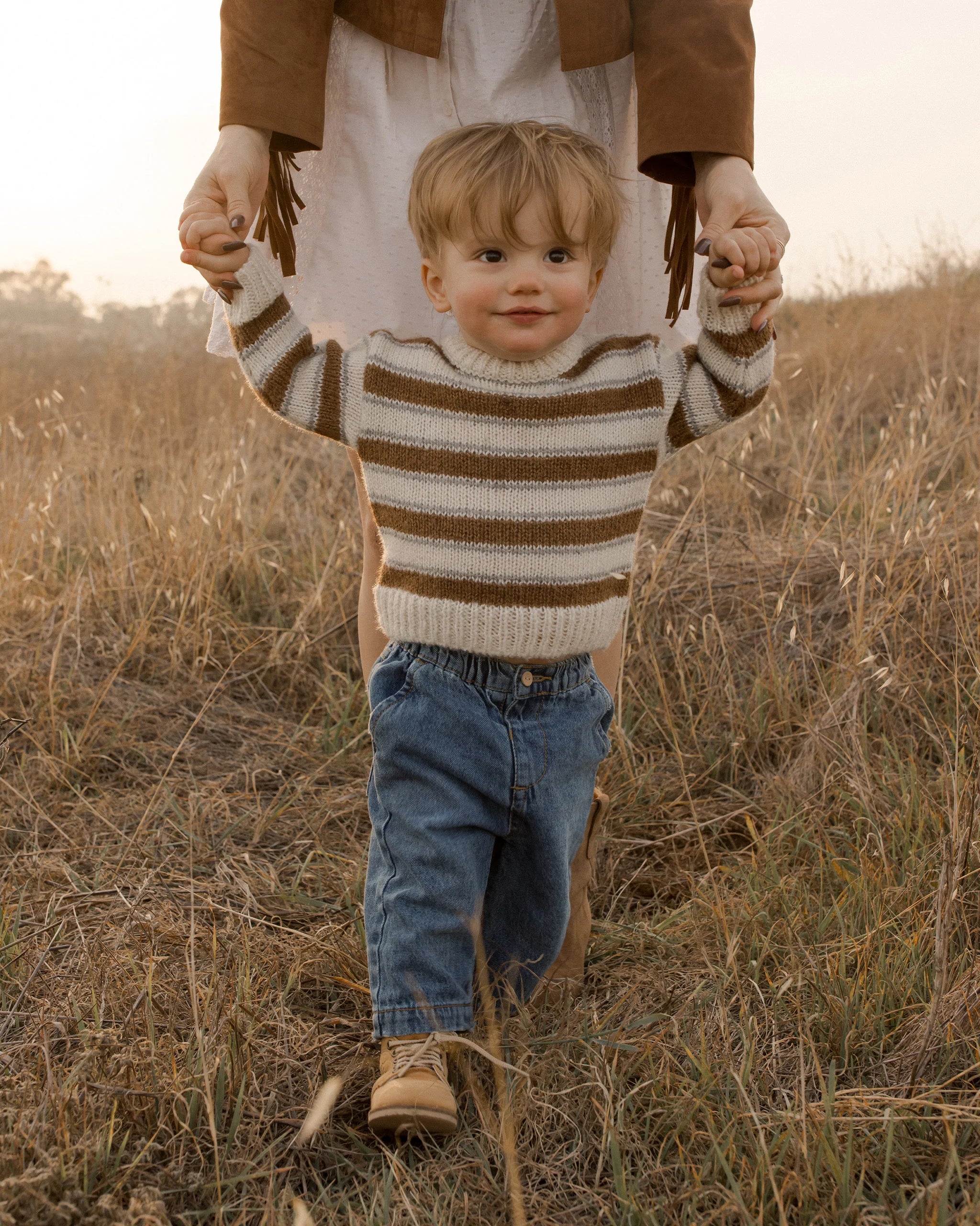 SADDLE ASPEN SWEATER