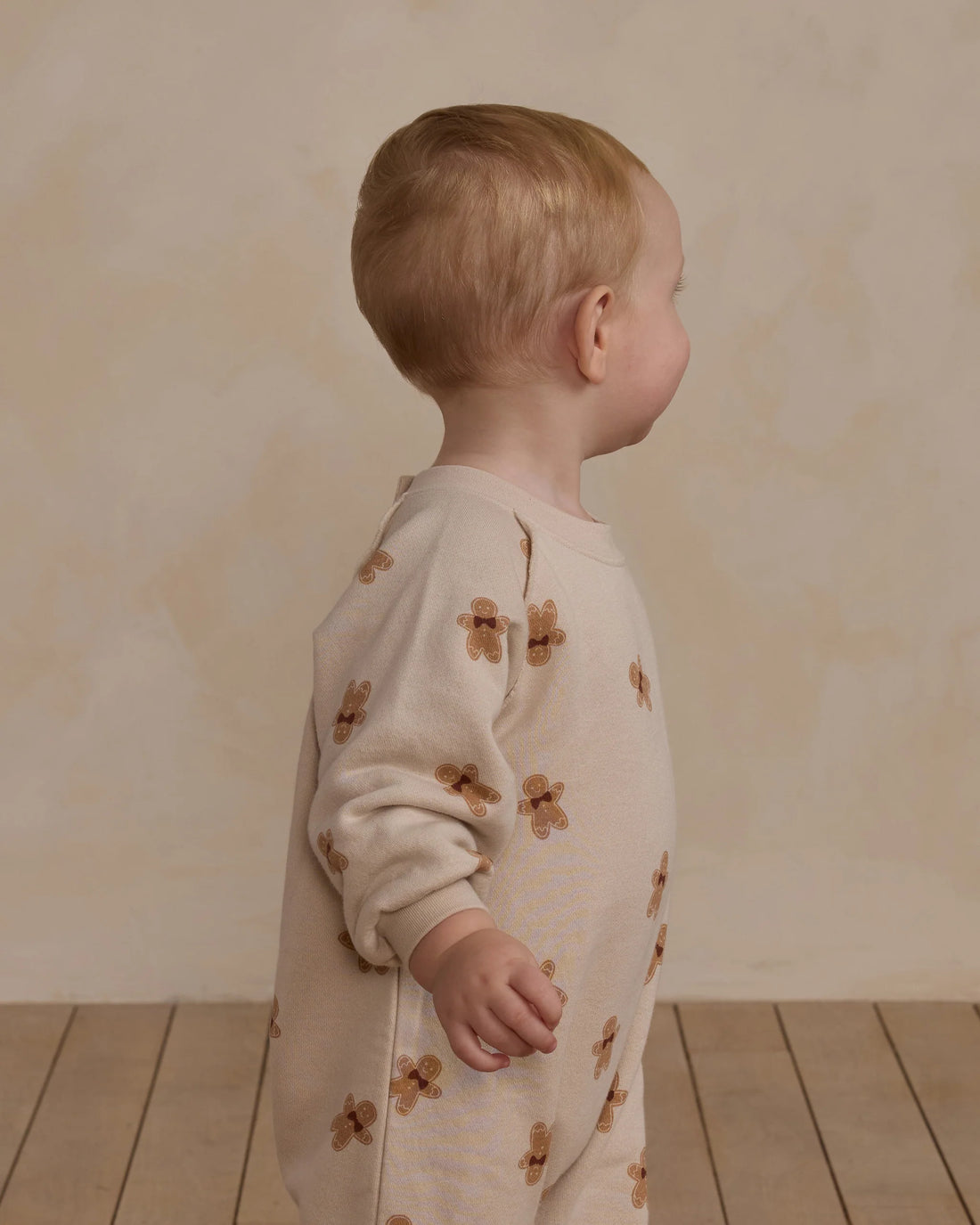 GINGERBREAD RAGLAN JUMPSUIT