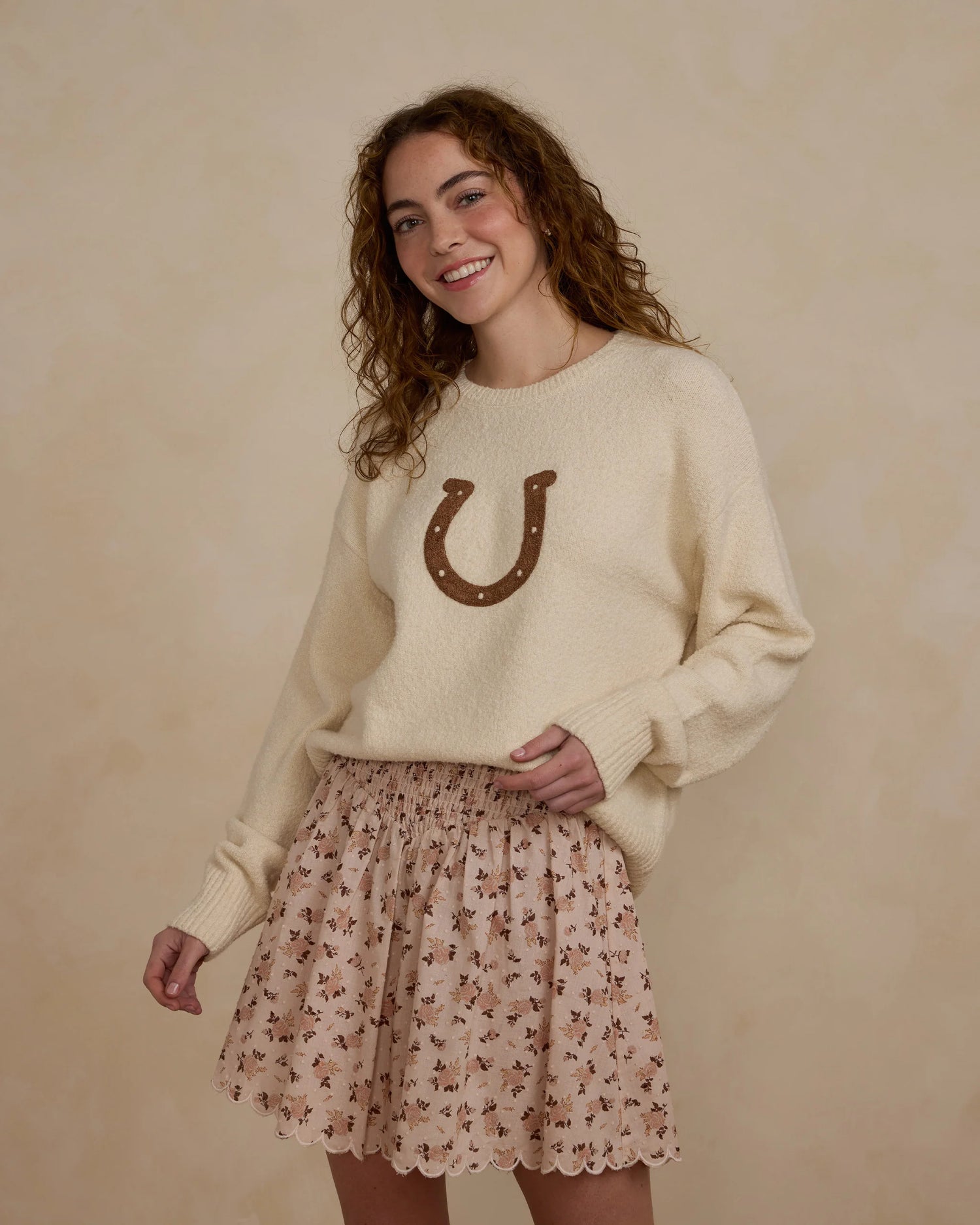 WOMENS HORSESHOE SWEATER