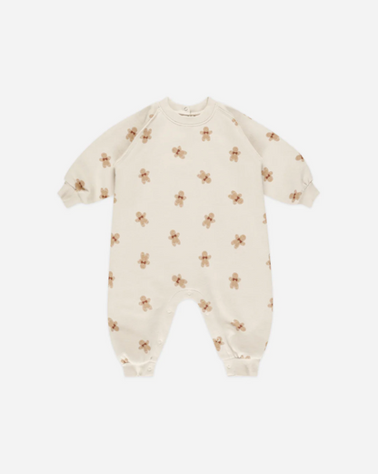 GINGERBREAD RAGLAN JUMPSUIT