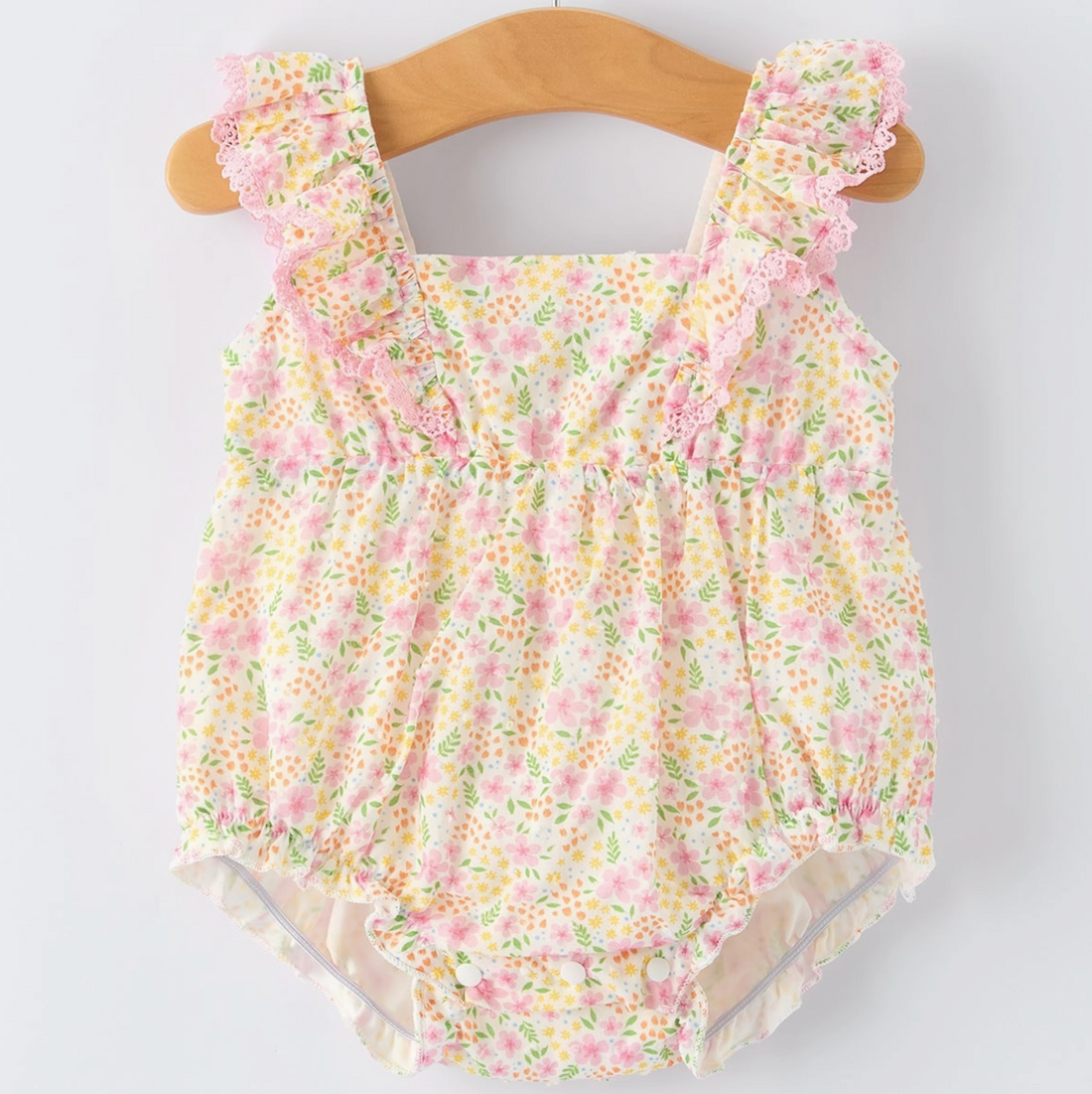 FLOWER MARKET RUFFLE ROMPER